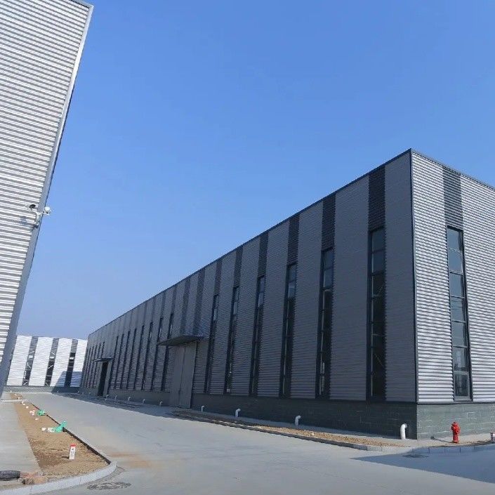 Prefabricated galvanized anti-corrosion metal frame steel structure industrial modular workshop