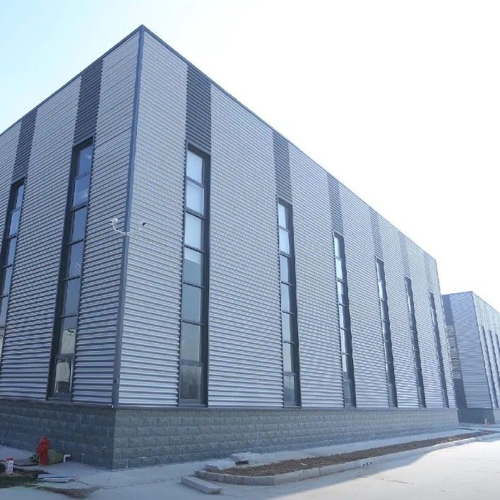 Prefabricated galvanized anti-corrosion metal frame steel structure industrial modular workshop