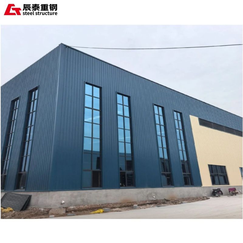 Galvanized Anti-corrosion H-shaped Steel Structure Multi-storey Workshop Workshop
