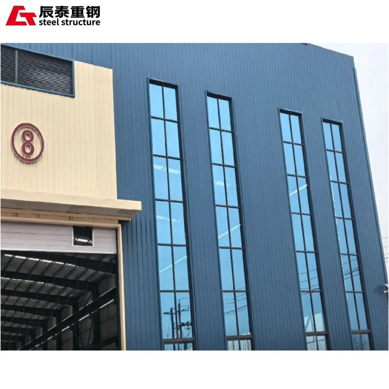 Galvanized Anti-corrosion H-shaped Steel Structure Multi-storey Workshop Workshop