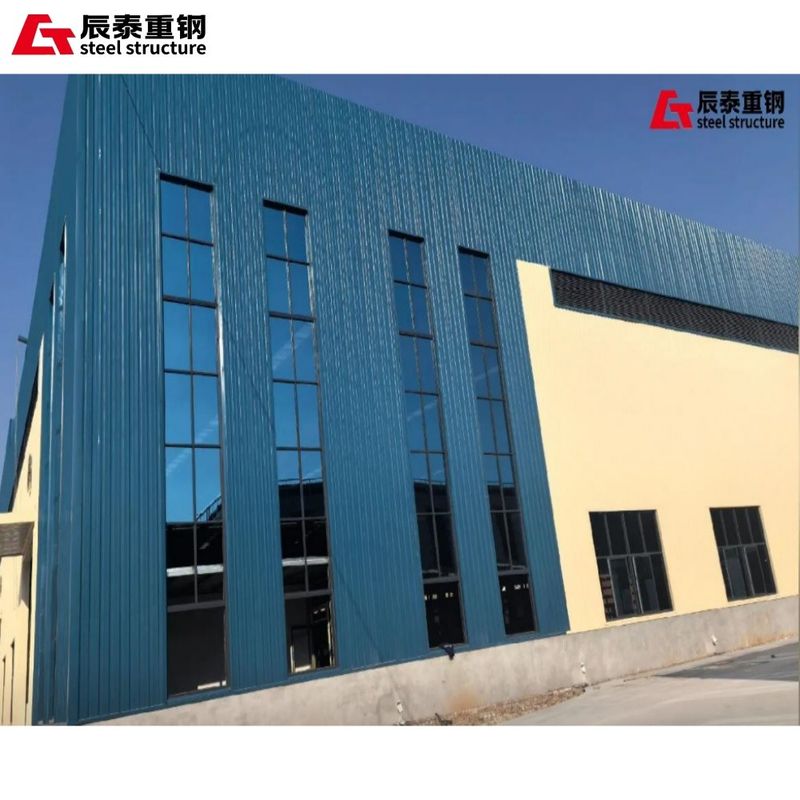 Galvanized Anti-corrosion H-shaped Steel Structure Multi-storey Workshop Workshop