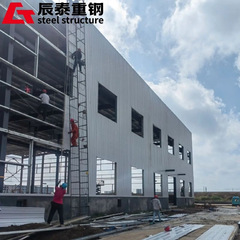 Multi Storey Building Steel Structure Workshop For Food Production