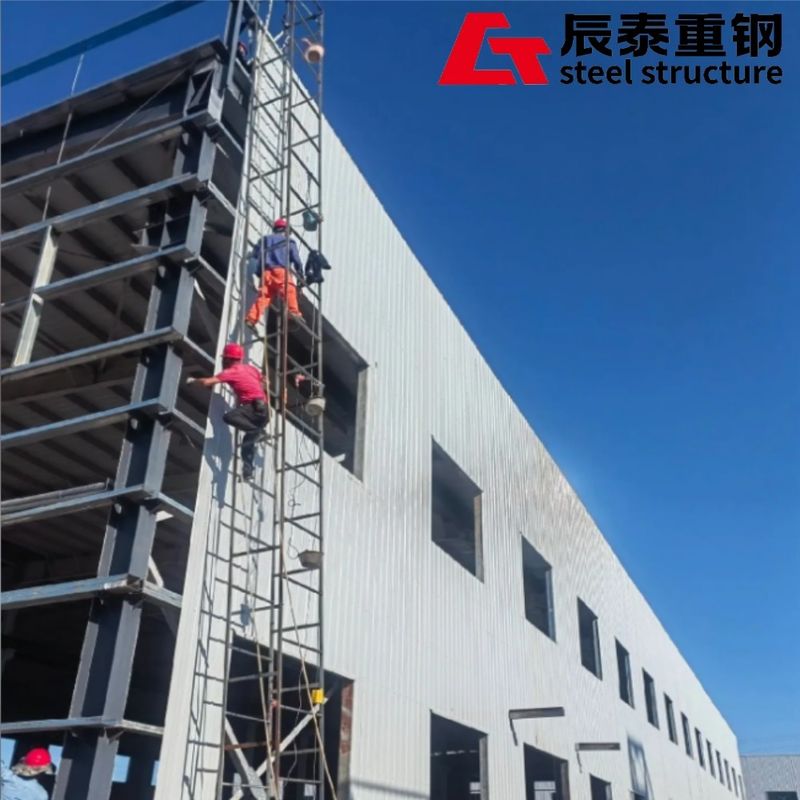 Multi Storey Building Steel Structure Workshop For Food Production