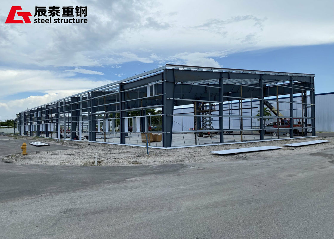Modular Steel Structure Aircraft Hangar Storage Pre Engineering Steel Structure Workshop