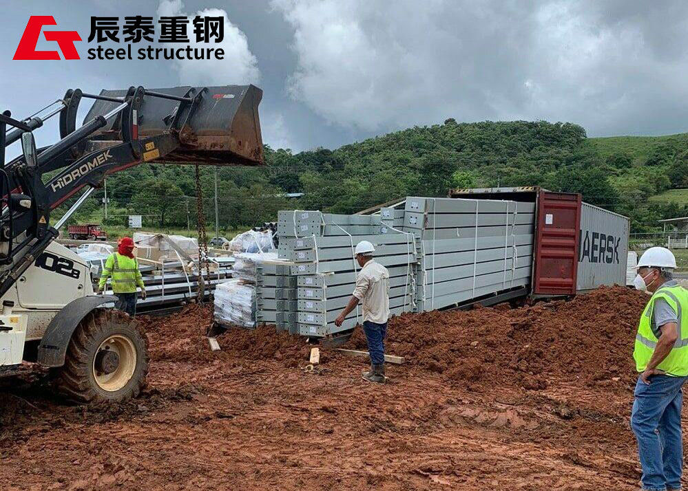 Pre Engineered Steel Structure Supermarket High Strength Steel Frame Building Factory