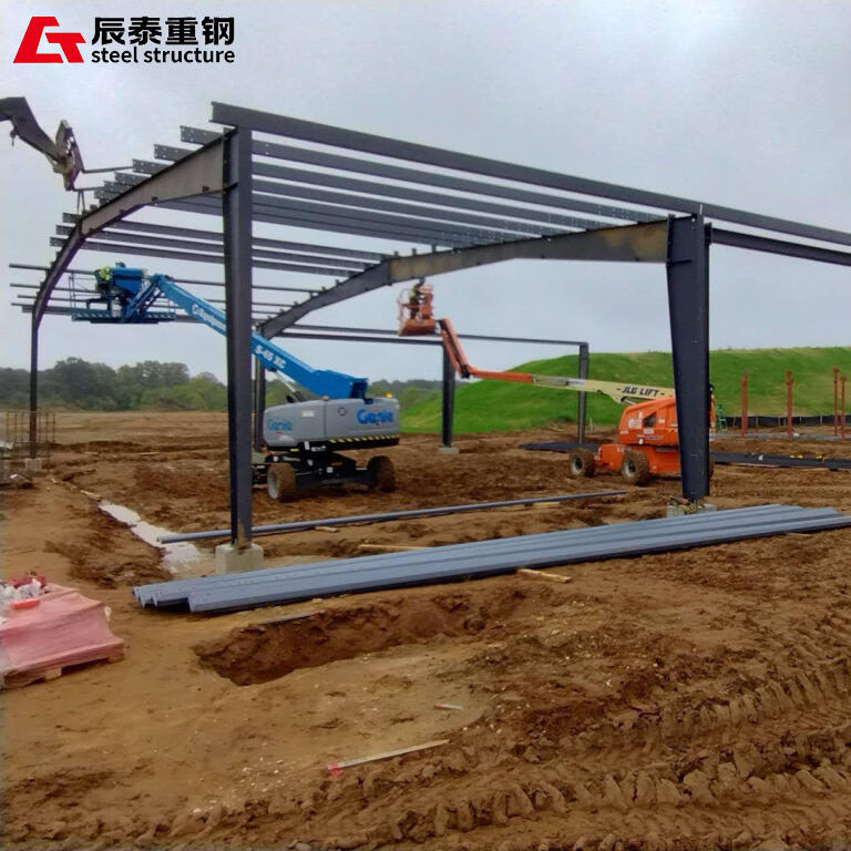 Anti Corrosion Galvanized Prefabricated Steel Structure Workshop Warehouse