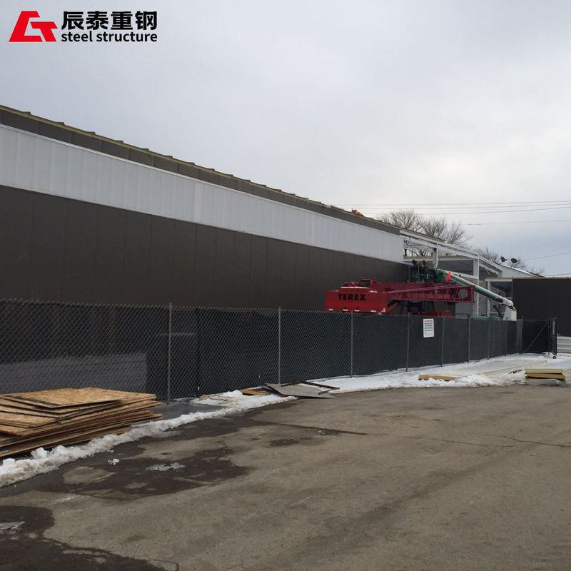 Anti Corrosion Steel Structure Workshop Earthquake Resistance Recyclable