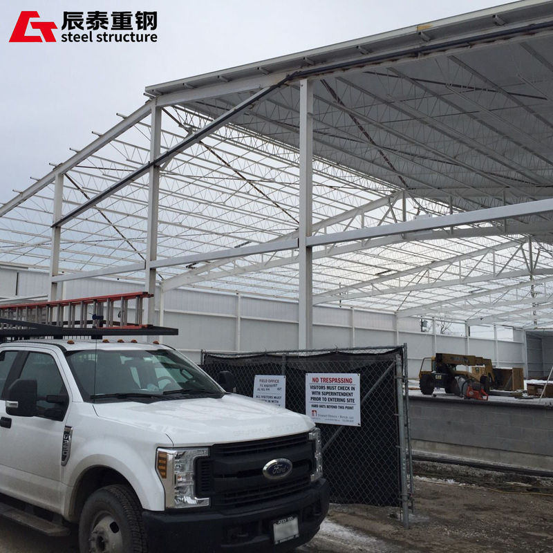 Anti Corrosion Steel Structure Workshop Earthquake Resistance Recyclable