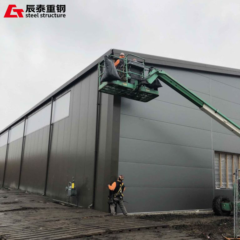 Customizable Steel Structure Workshop And Fast Installation For PEB Factories