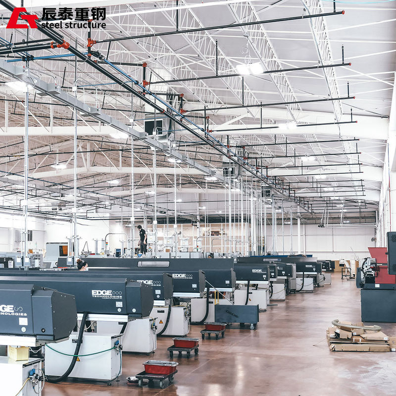 Free Design Fast Install Steel Structure High Rise Workshop with Portal Frame
