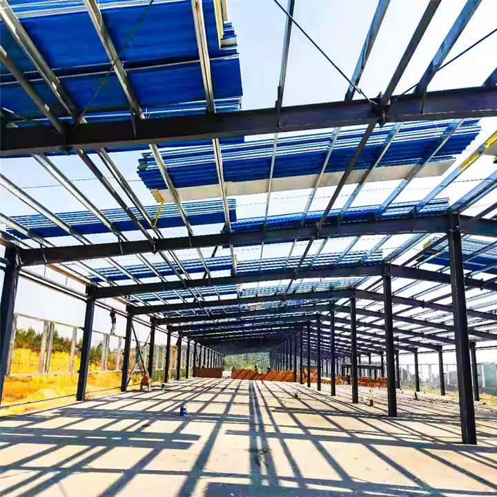 Sound Insulation Prefab Steel Workshop For Noise Intensive Manufacturing Work