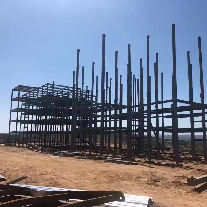 Standard Modular Prefabricated Steel Workshop For General Industrial Processing
