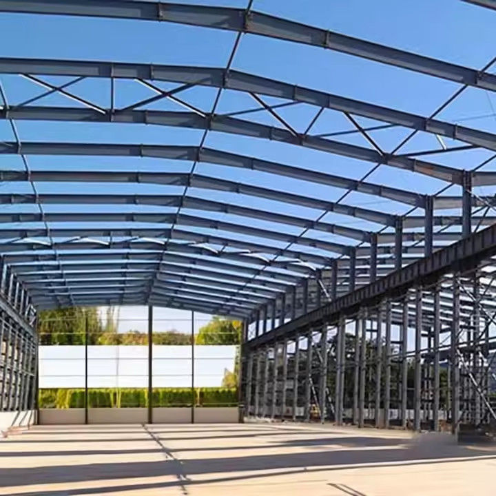 Ventilated Multi-story Steel Building with Skylights and Roof Exhaust Fans