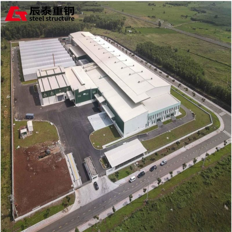 Factory Prefabricated H-shaped Steel Structure Metal Frame Building Industrial Workshop