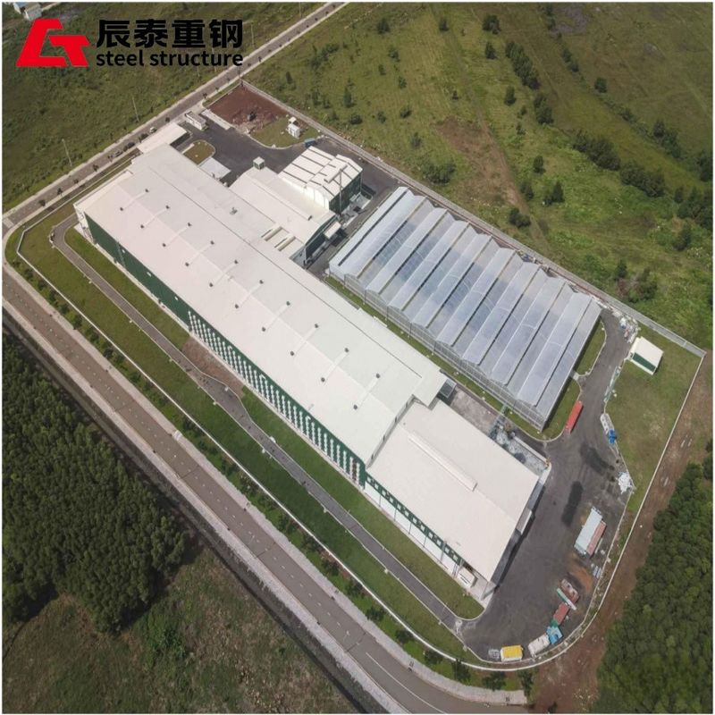 Factory Prefabricated H-shaped Steel Structure Metal Frame Building Industrial Workshop