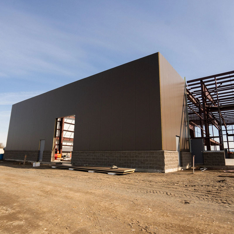 Prefab Steel Structure Car Showroom With Easy Installation And Good Load Bearing Capacity