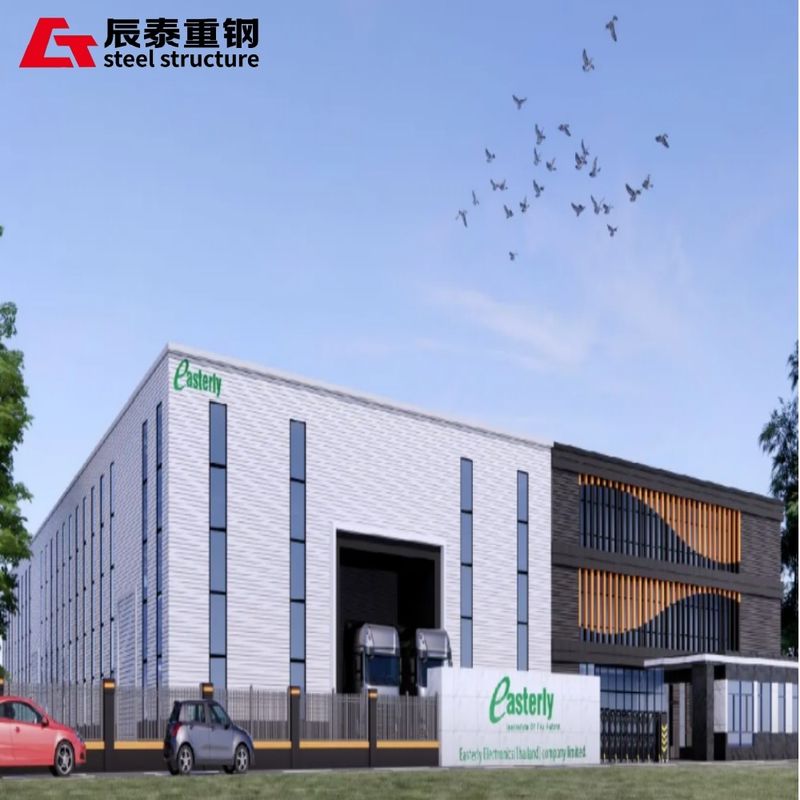 Stress Test Certified Multi-layer Steel Building for Safe Long-term Operation