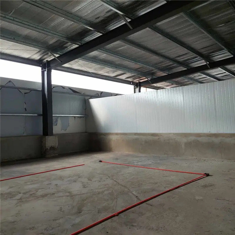 Modern Heavy Pre Engineered Steel Structure Warehouse Building With Q235 Main Steel And Glass Wool Insulation