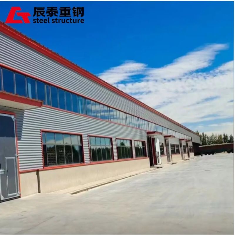 Anti-corrosion Prefab Steel Breeding Building for Large Scale Farm