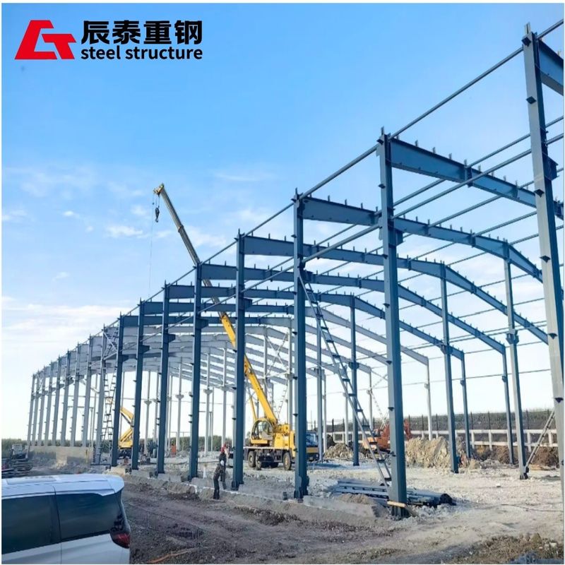 High Efficiency Prefabricated Galvanized H-beam Structure Industrial Building Factory Workshop