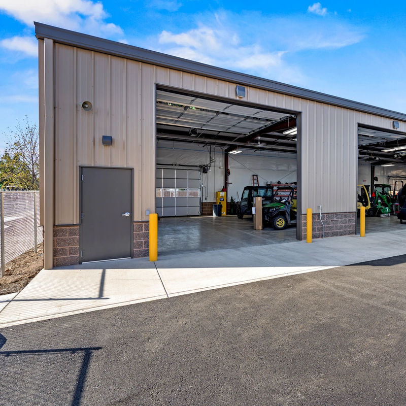 Prefab Metal Building Hangar Modular Industrial Storage Warehouse Workshop Quick Assembly