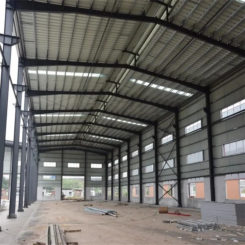 Modular Hot Dip Galvanized Steel Structure Workshop Building Metal Frame Construction