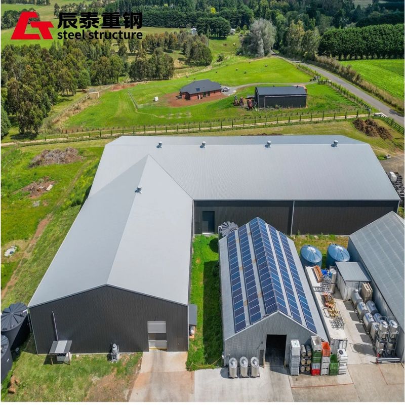 Anti-corrosion Hot Dipped Galvanized Steel Workshop for Machinery Processing