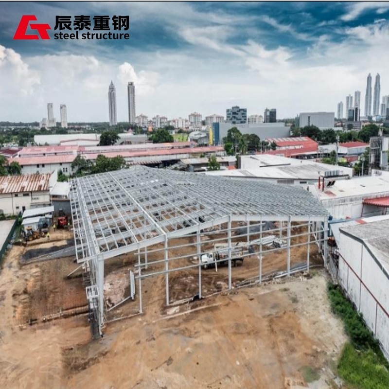 Made In China Affordable Q355B Storage Customized To Size For Steel Structure Warehouse