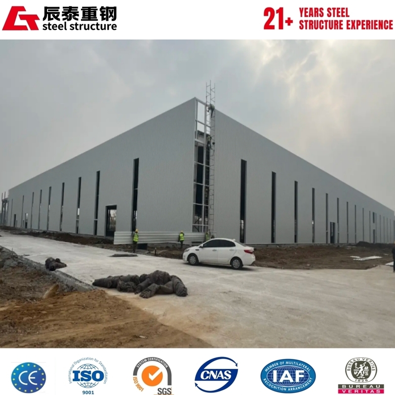 Large Span High Strength Short Construction Period Steel Structure Workshop Building