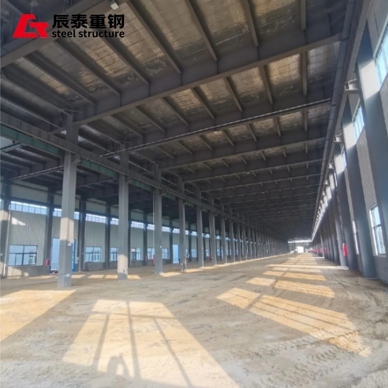 Large Span High Strength Short Construction Period Steel Structure Workshop Building