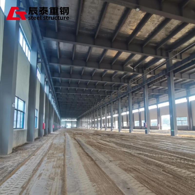 Large Span High Strength Short Construction Period Steel Structure Workshop Building