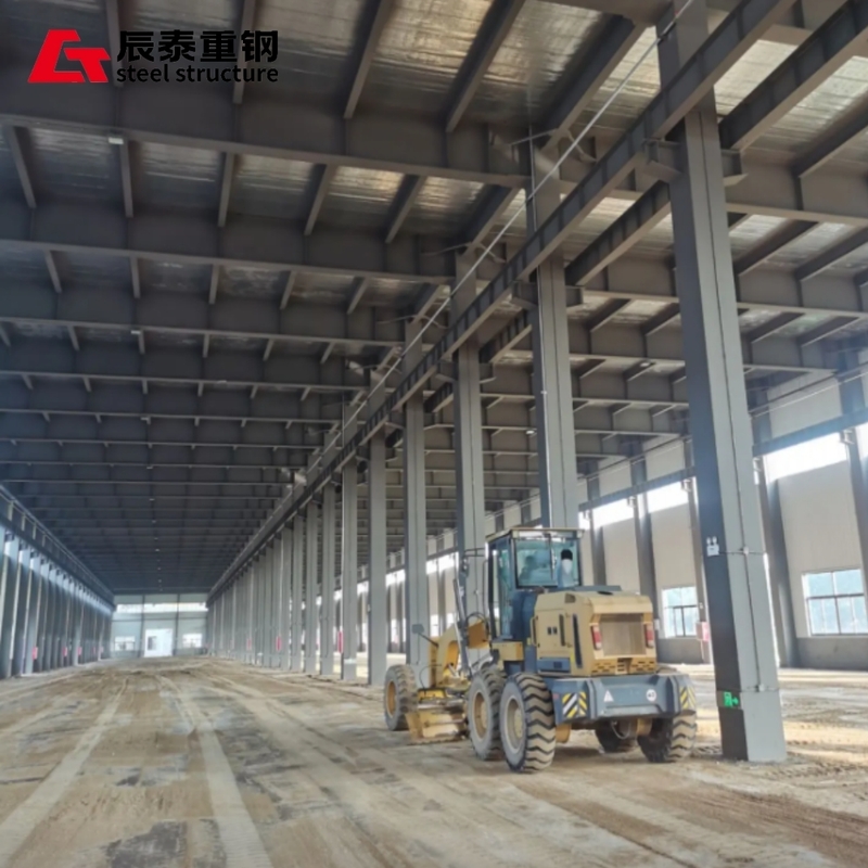 Good Overall Rigidity Strong Deformation Ability For Steel Structure Workshop Building