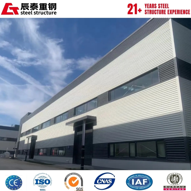 Good Overall Rigidity Strong Deformation Ability For Steel Structure Workshop Building