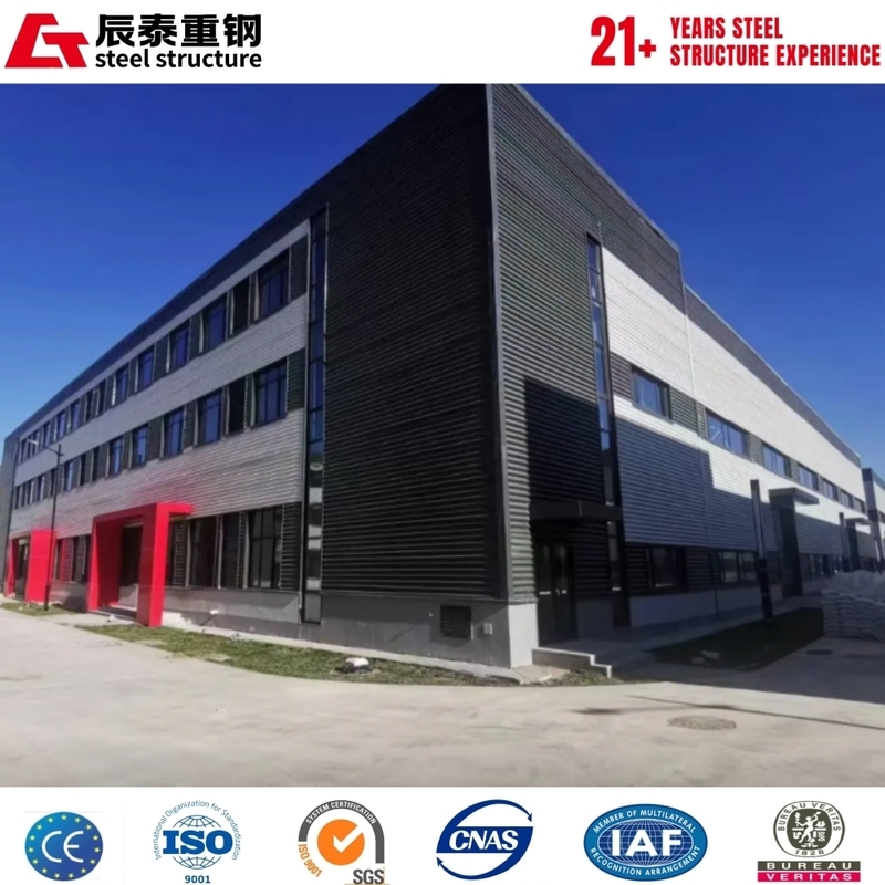 High Degree Of Industrialization Large Factory Park Steel Structure Workshop