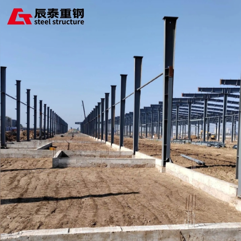 High Degree Of Industrialization Large Factory Park Steel Structure Workshop