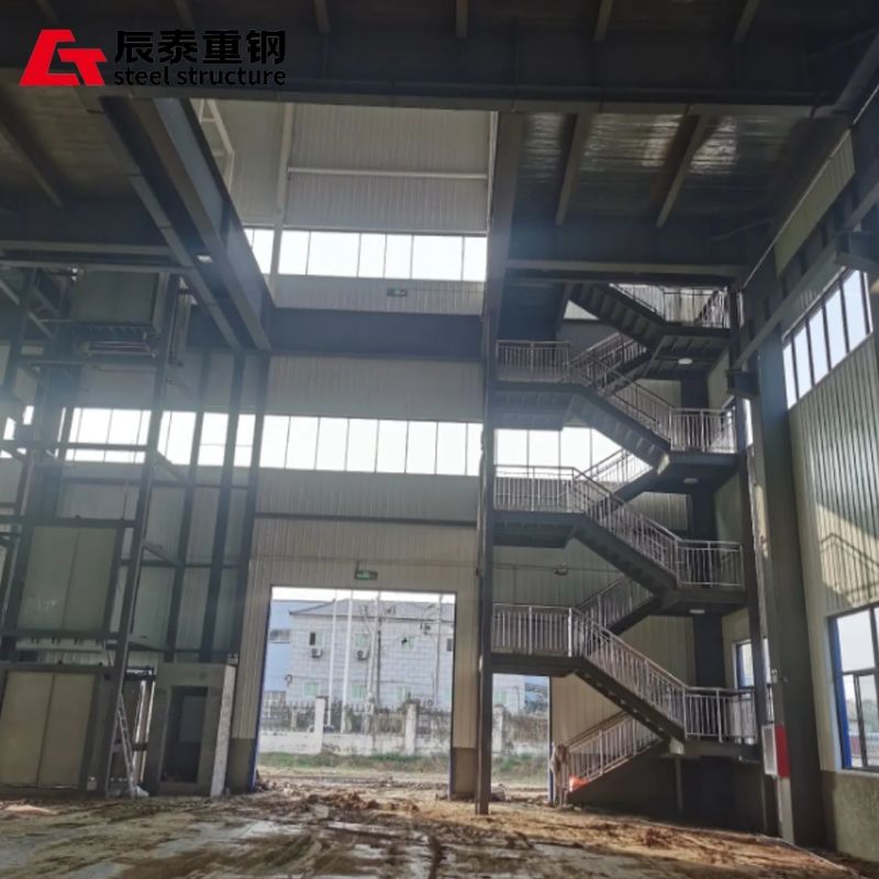 Hot Dipped Galvanized Multi-story Steel Building with Full Anti-rust Protection