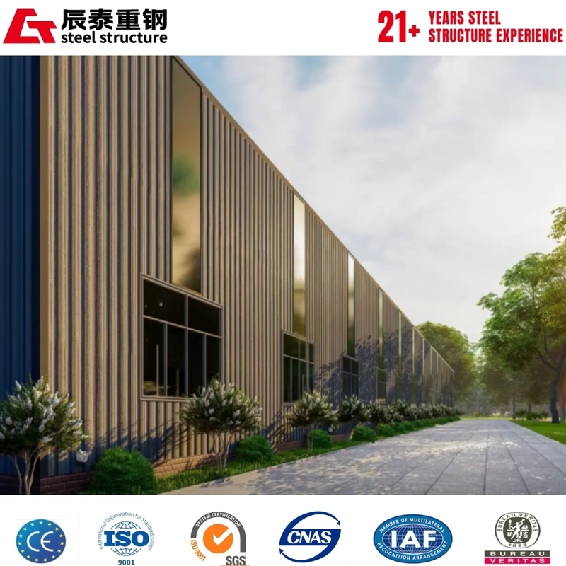 Flexible Low Maintenance Costs Corrosion-Resistant Steel Structure Workshop