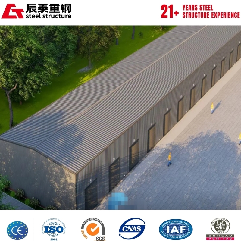 Logistics Storage Easy Maintenance For Steel Structure Workshop Building