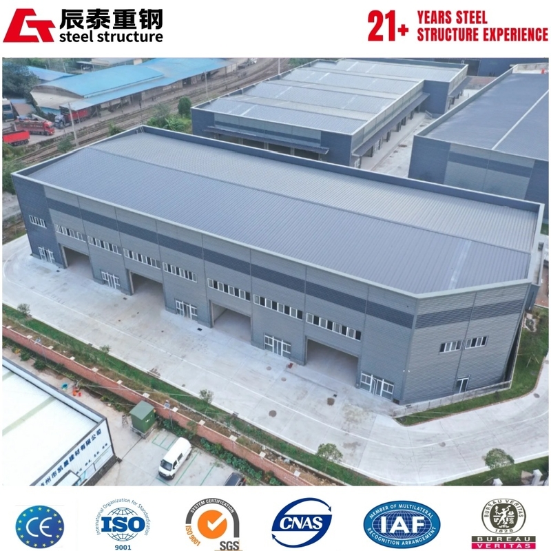 Customized design of efficient hot rolled H-shaped steel structure workshop building