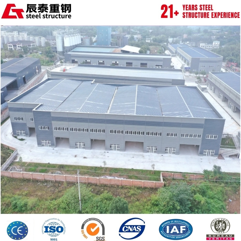 Customized design of efficient hot rolled H-shaped steel structure workshop building