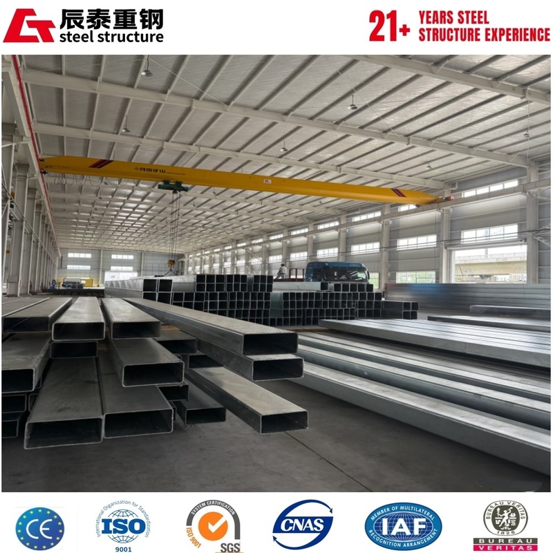 Hot-rolled steel structural material H-shaped steel purlin sandwich panel high-strength bolts