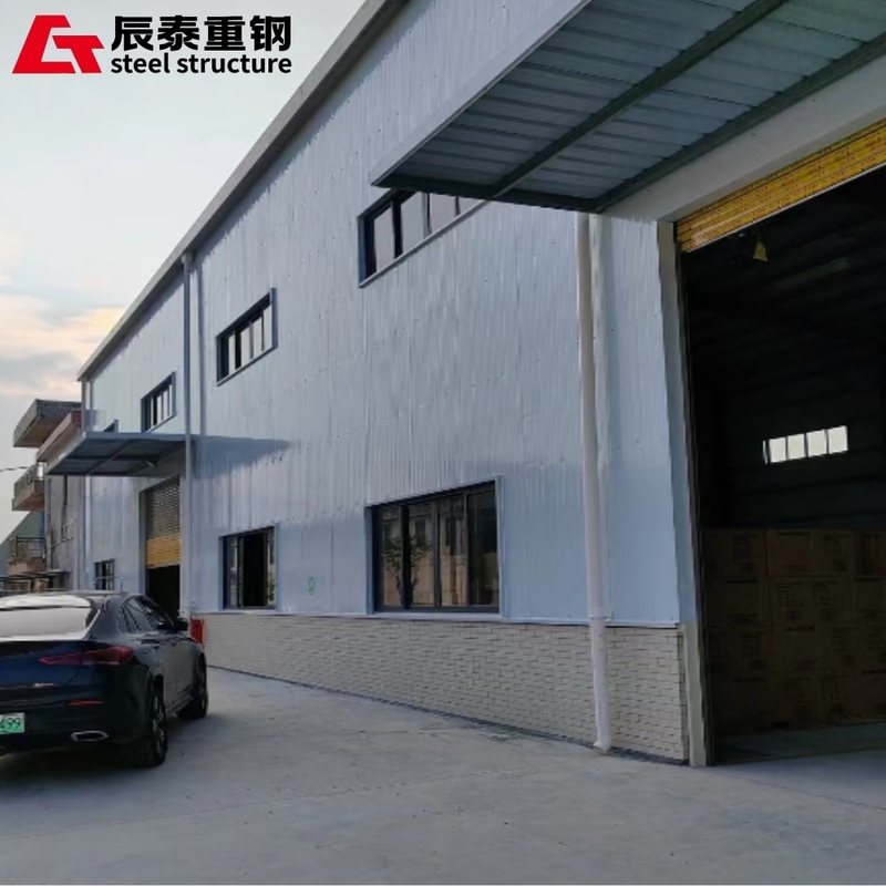 Uniform Steel Material Strong Plastic Deformation Ability for steel structure warehouse