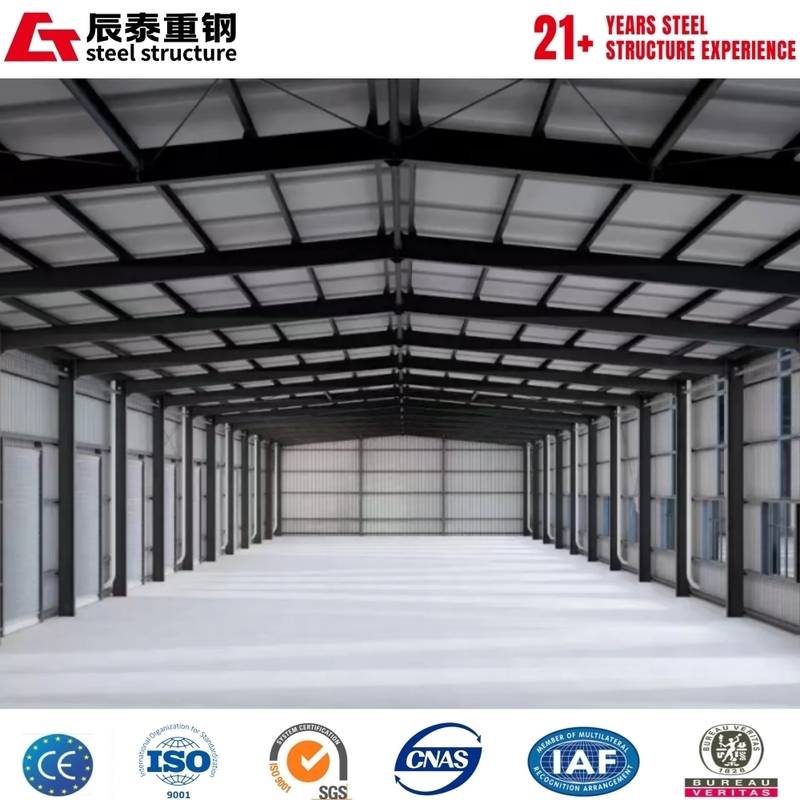 E-Commerce Warehouse Garment Factory Low-Cost For Steel Structure Warehouse Buliding