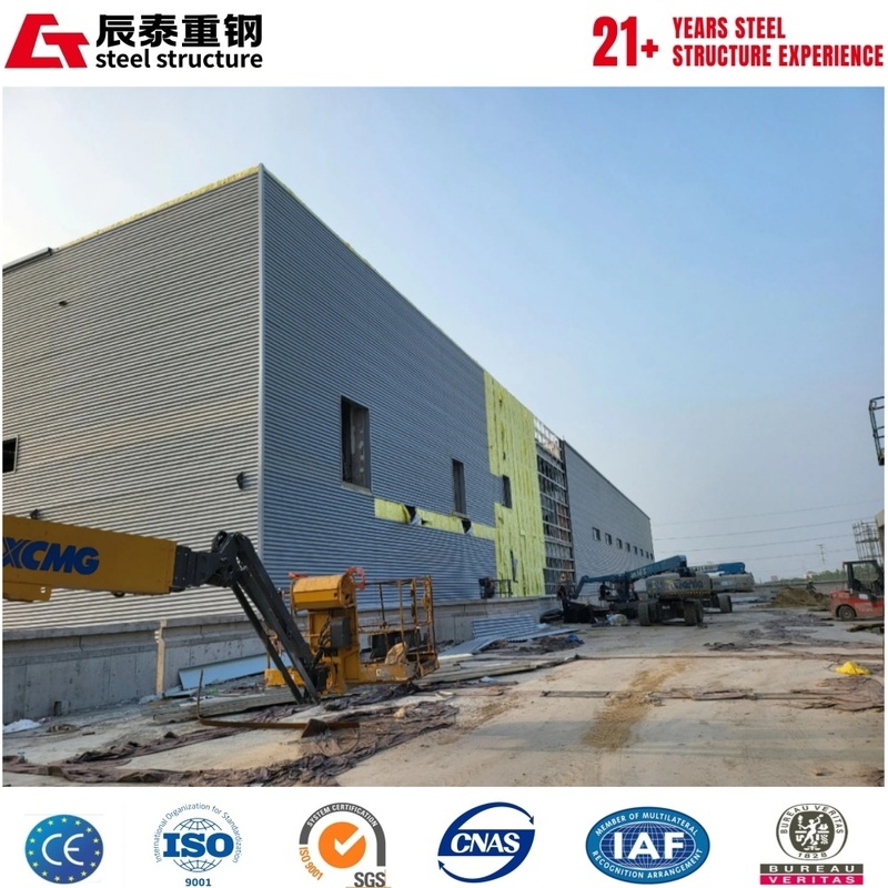 Factory prefabricated Q355BH type steel solid durable steel structure workshop building