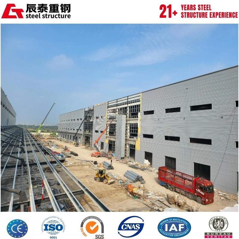 Factory prefabricated Q355BH type steel solid durable steel structure workshop building