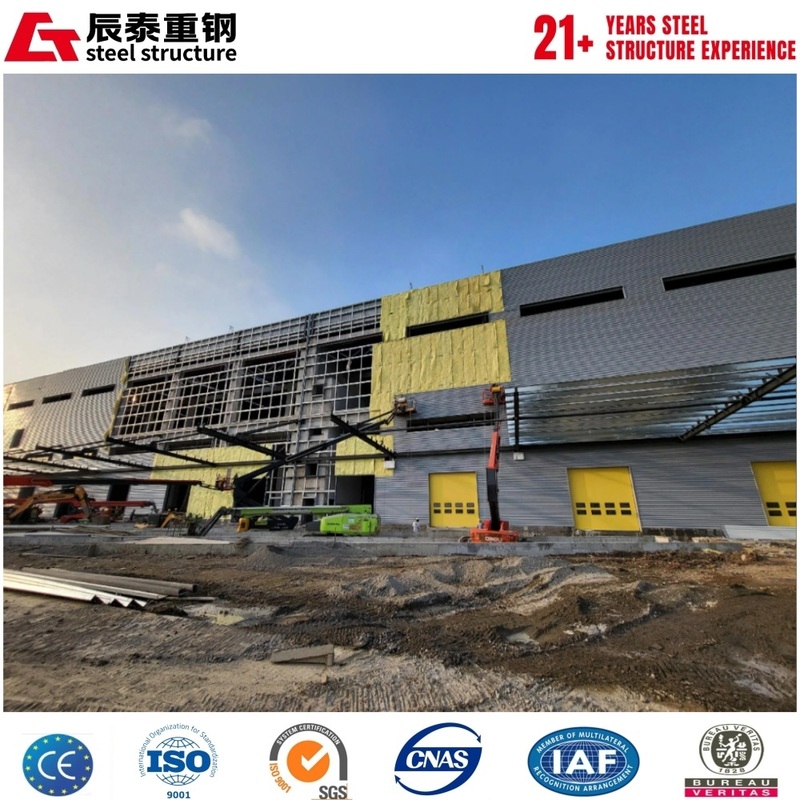 Factory prefabricated Q355BH type steel solid durable steel structure workshop building