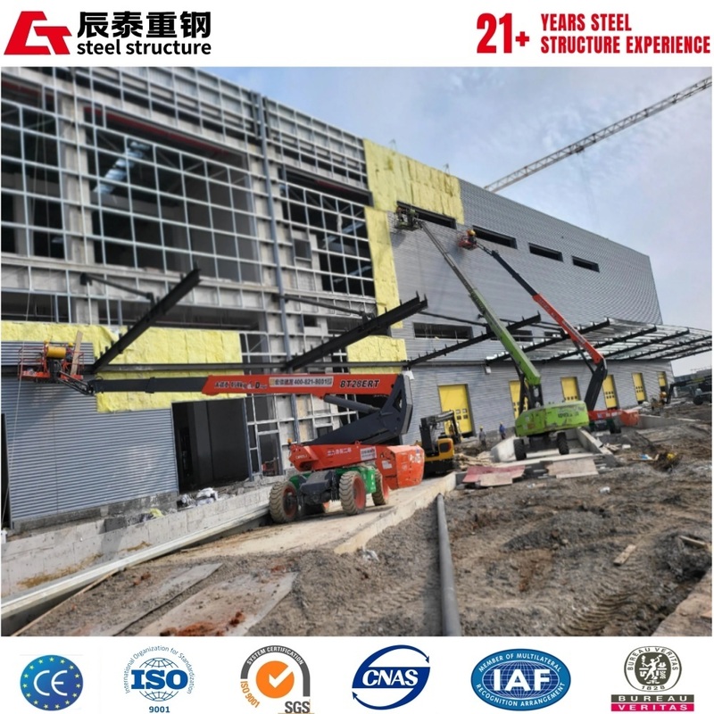 Factory prefabricated Q355BH type steel solid durable steel structure workshop building