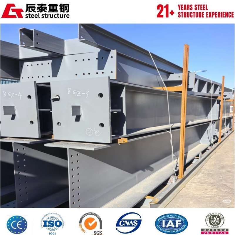 Q355B high strength high toughness galvanized anti-corrosion steel structure building materials