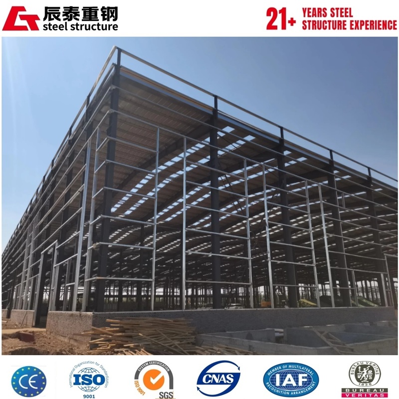 Cycle de construction préfabriqué 2025, atelier à structure en acier économique et rapide