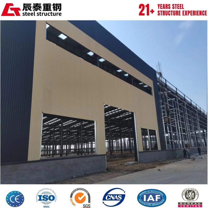 Cycle de construction préfabriqué 2025, atelier à structure en acier économique et rapide